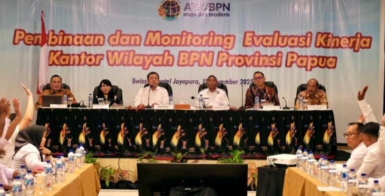 Menteri ATR/BPN Nusron Perkuat Layanan Pertanahan di Papua