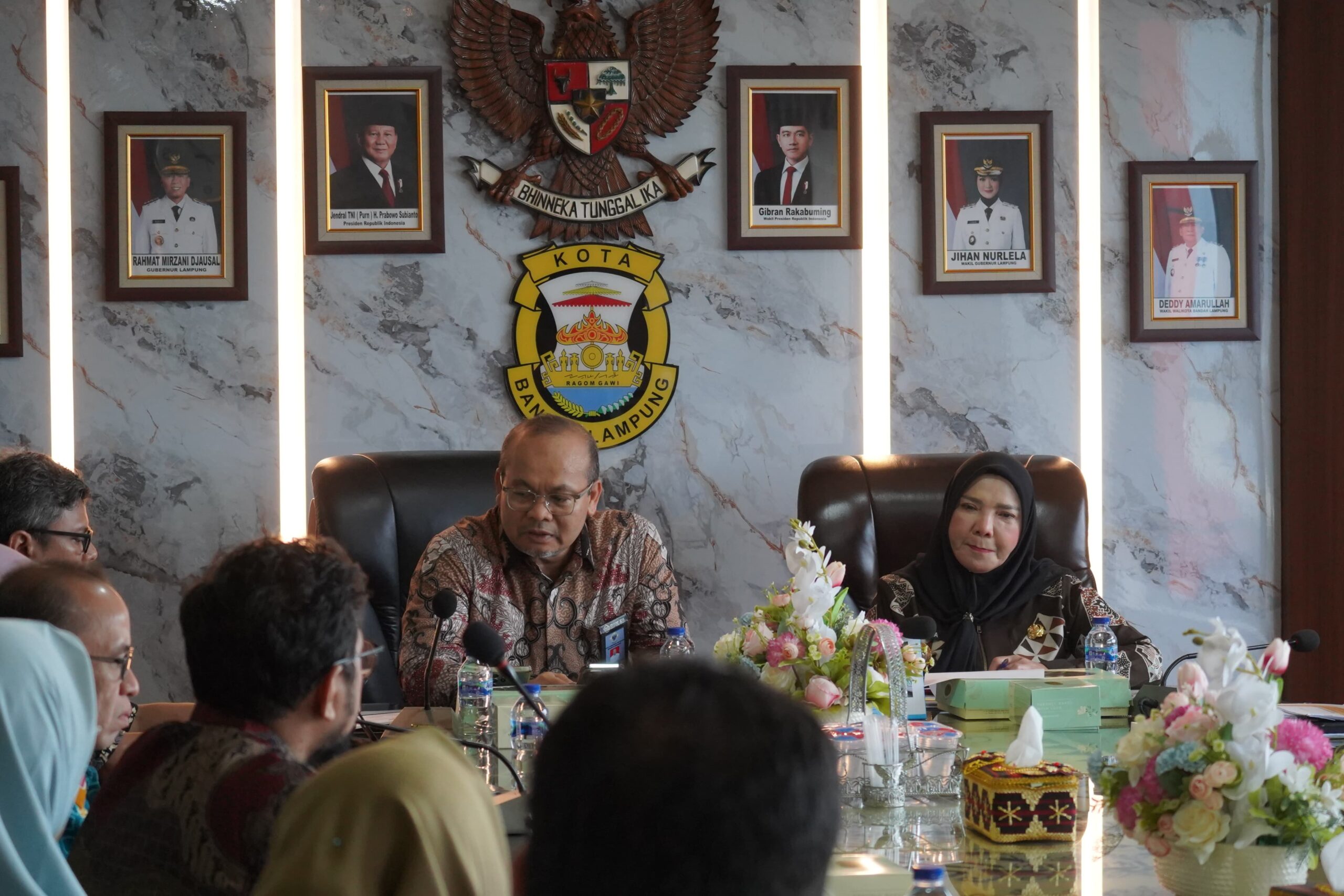 Wali kota Bandar Lampung Terima dan Dukung Penuh kunjungan BPK-RI Perwakilan Lampung