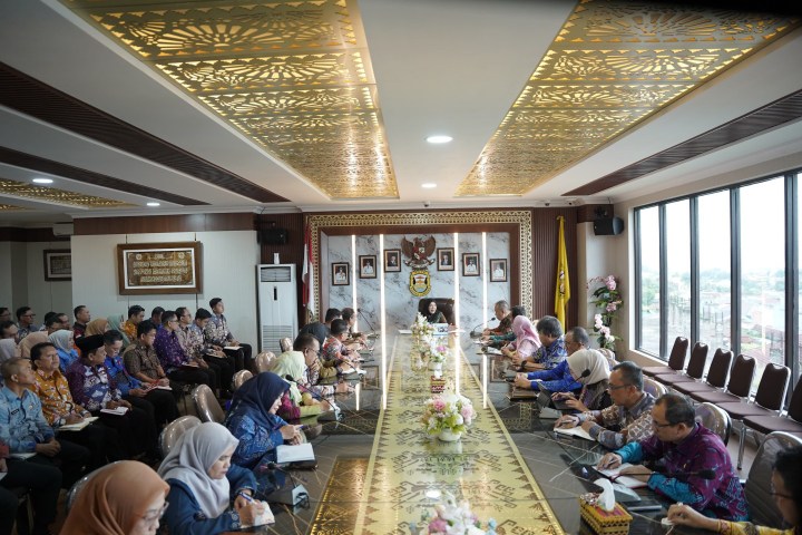 Wali Kota Bandar Lampung Pimpin Rapat Koordinasi Bersama Seluruh Kepala OPD dan Camat Se-Kota Bandar Lampung