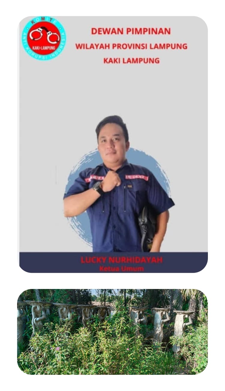 Pengadaan Patung Rp2 Miliar di Tubaba Jadi Sorotan Lsm Kaki Lampung, Ratusan Aset Ditemukan Terbengkalai.